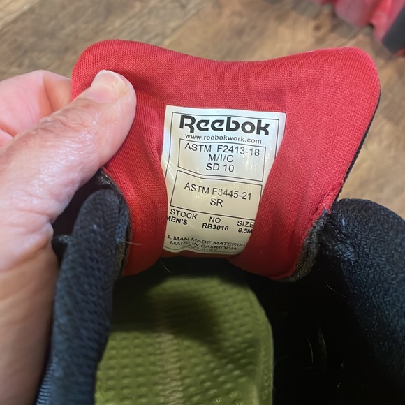 Reebok Zig Pulse Athletic Work Shoe Sz 8.5 - Picture 8 of 8